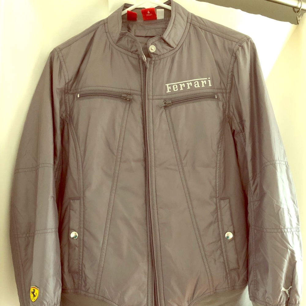 Puma Ferrari Grey Jacket